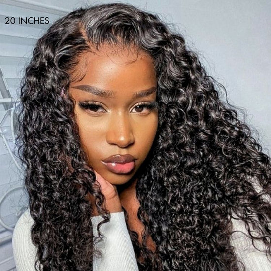 3In1 glueless wig free shippin Kinky Curly Wig Hair Black Wig Full Machine No Lace flip over half Wig Human Hair Brazilian Hair