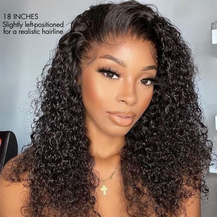 3In1 glueless wig free shippin Kinky Curly Wig Hair Black Wig Full Machine No Lace flip over half Wig Human Hair Brazilian Hair
